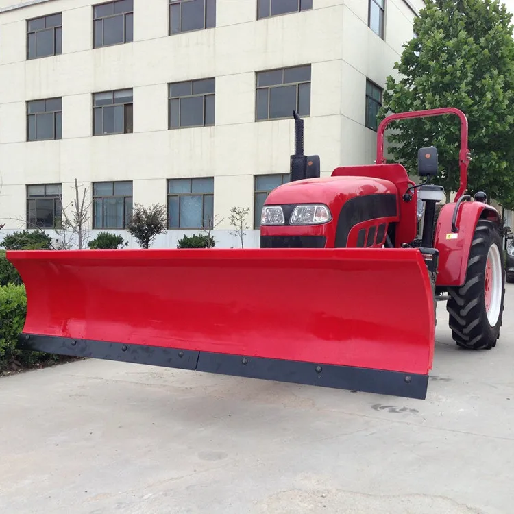 Mini farm tractor front end loader mounted removable snow plow snow blade for sale in Canada America