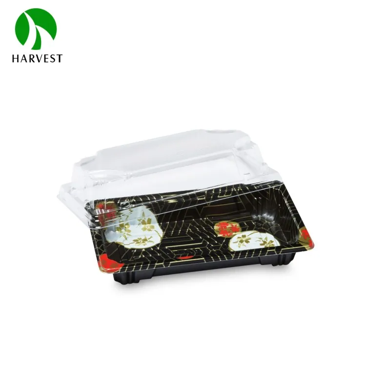 Harvest RTS Disposable Plastic Sushi boxes plastic blister tray