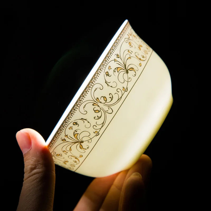Latest Design Luxury Dinnerware Elaborately Porcelain Popular Plates Tableware for Home Party