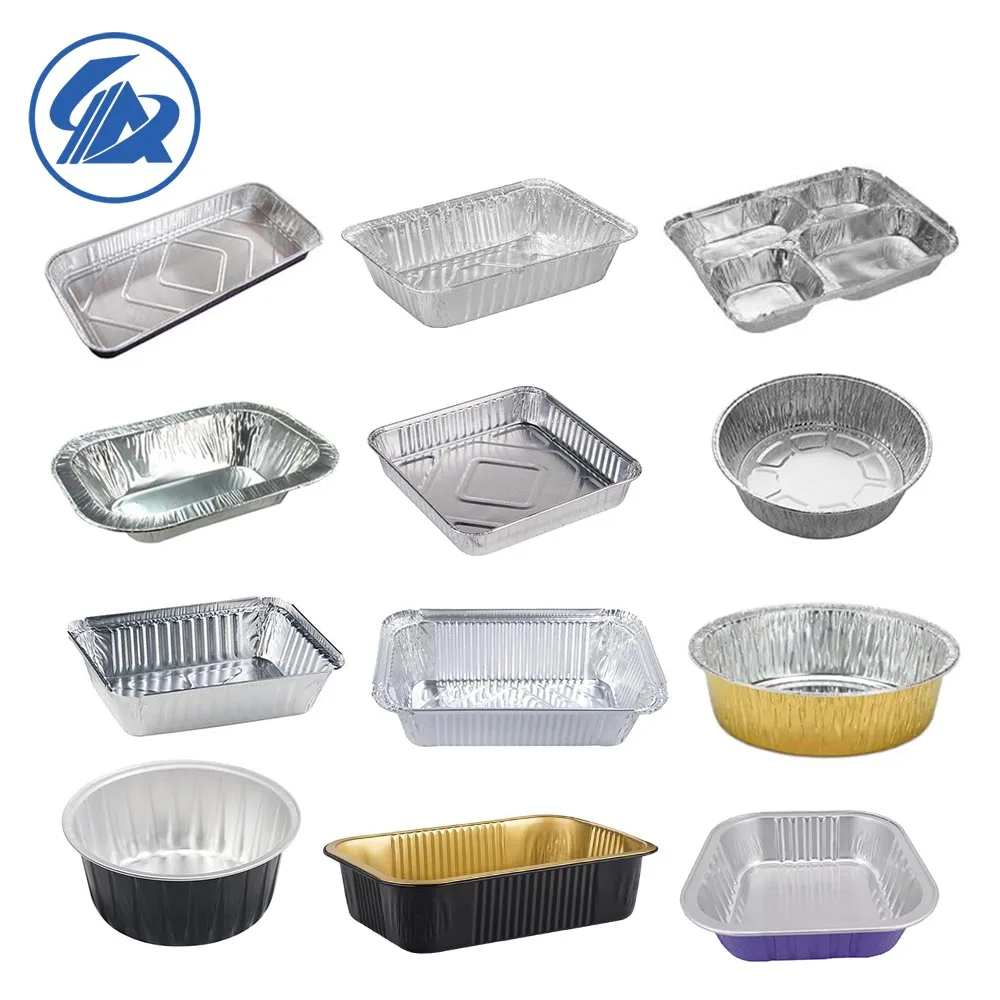 AIYIA Good Price Low price Hot sale Durable Aluminum Foil Container 8389 Container for Kitchen Use