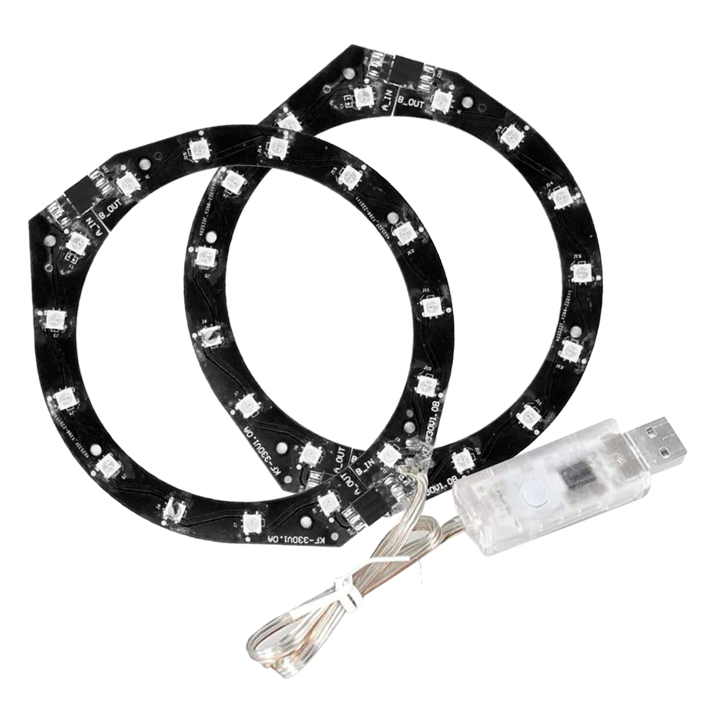 New flexible RGB colorful light colorful strip for PS5 console with IR remote