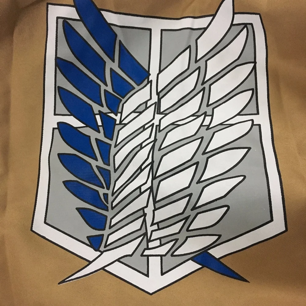 wholesale  Japanese Anime Jacket  Shingeki No Kyojin Cosplay Costume  Brown Coat Women Man Adults Attack On Titan