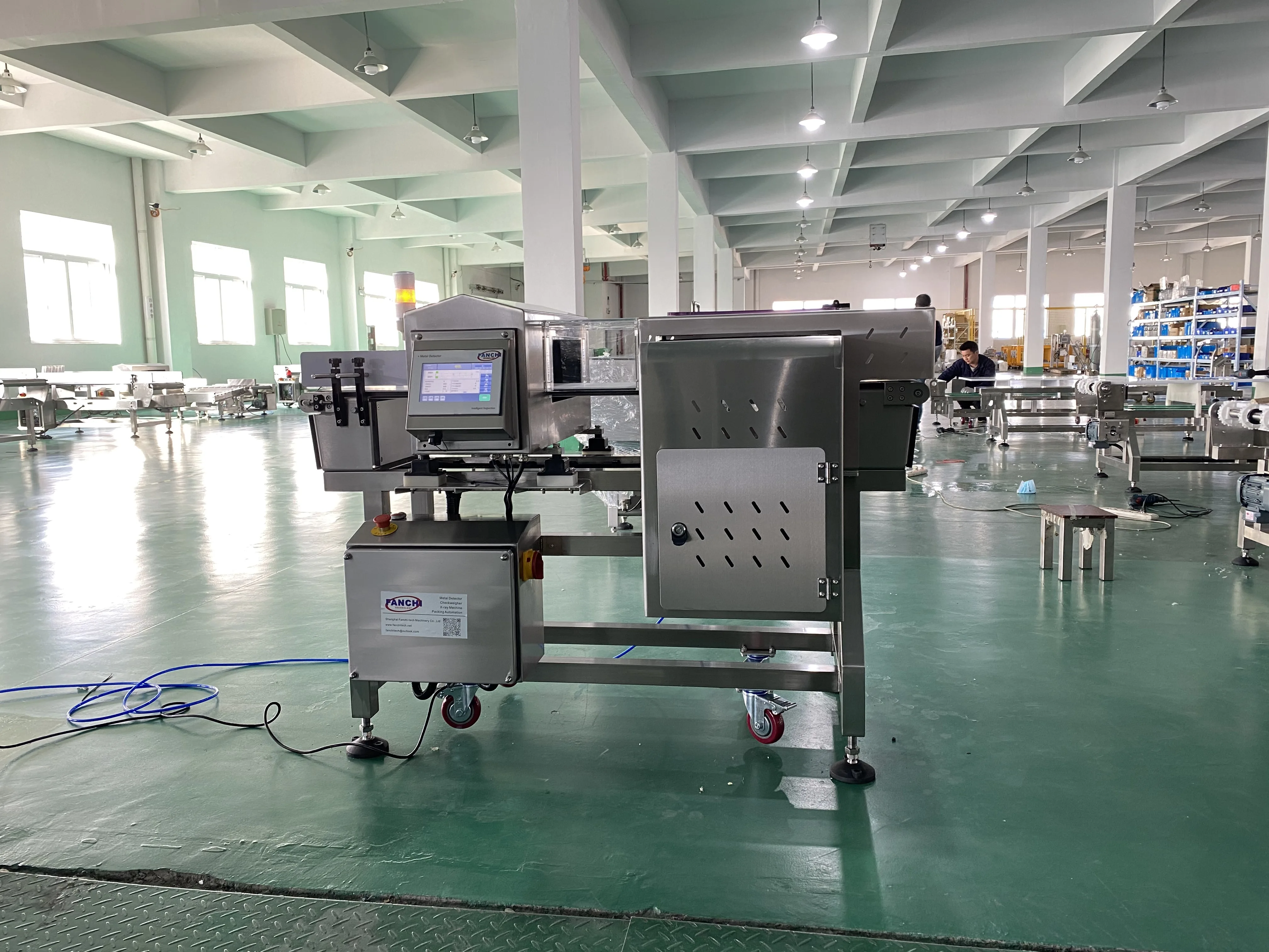 HACCP Quality Control Metal Detector Testing Equipment for Food Processing