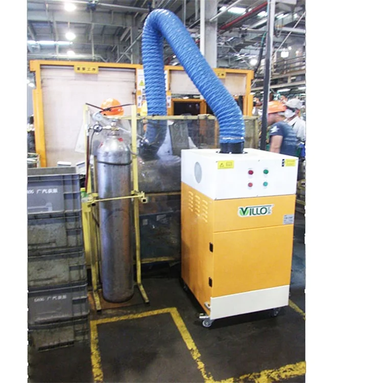 2200W Heavy Duty Industrial Fume Extractor Smoke Purifier for Laser Welding Marking