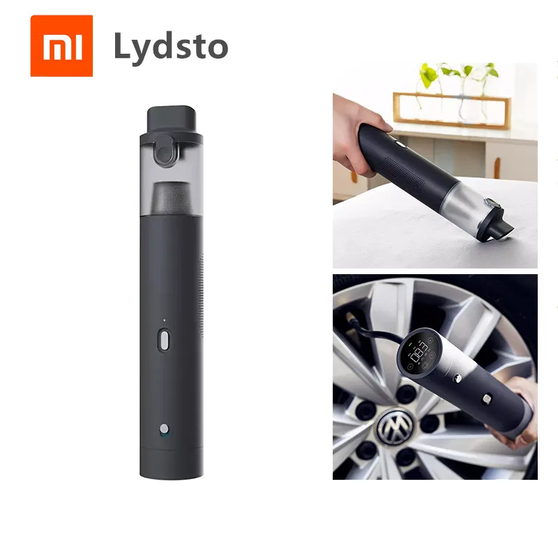 
Lydsto 10000PA 150PSI Wireless Handheld Vacuum Cleaner & Air Pump 2in1 Multifunctional Dust Collector for Car Home Office 