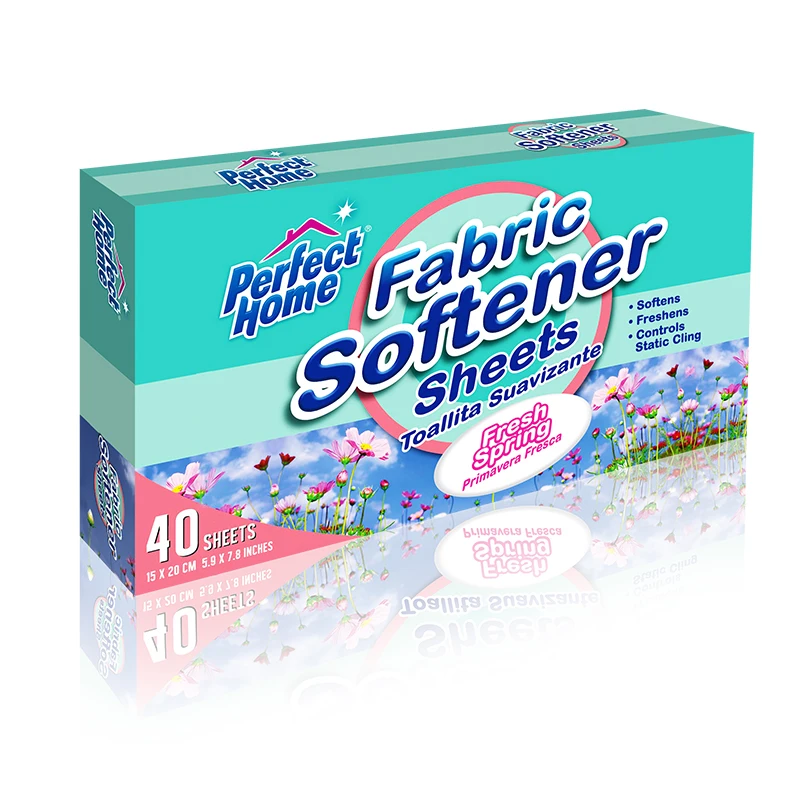 OEM factory price laundry shop products smell washing sheets fabric softener sheet