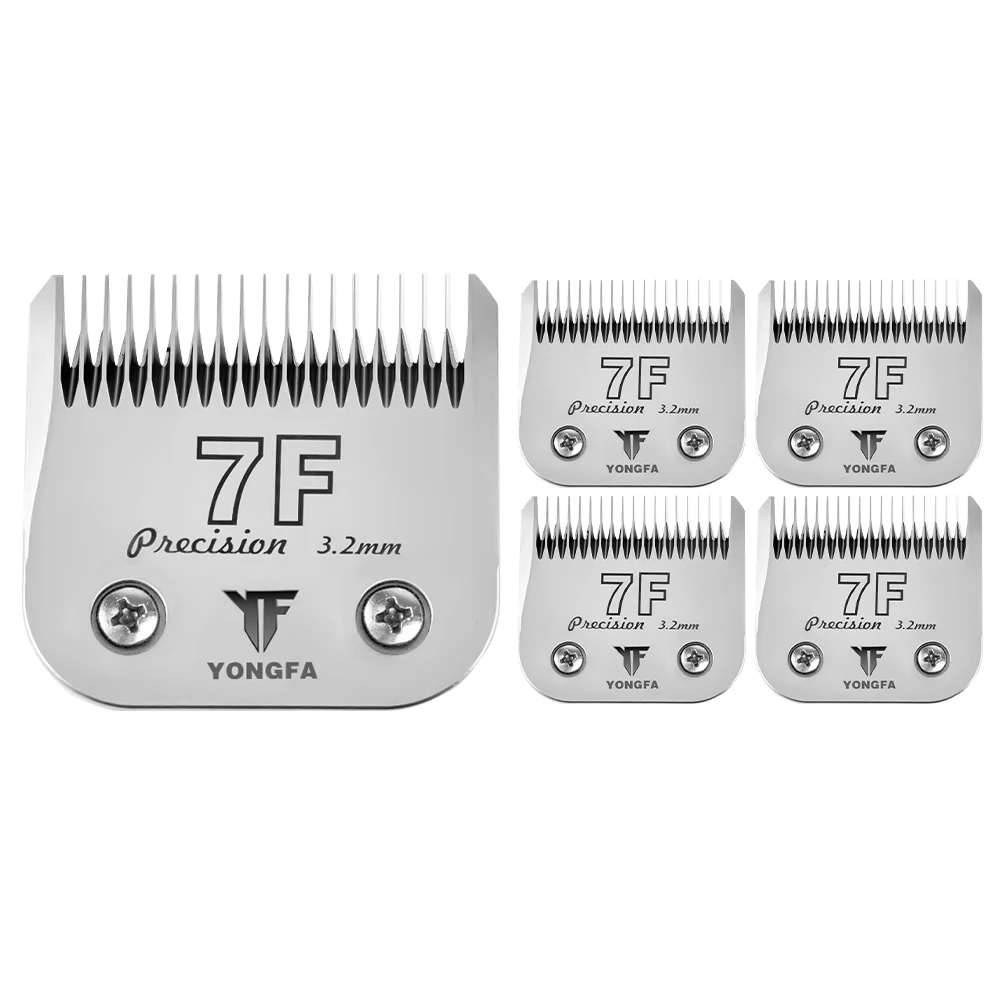 High Quality Factory Direct Selling Pet Clipper Blades Set Clipper Blade Replacement Parts 7F 3.2mm A5 Dog Clipper Blade