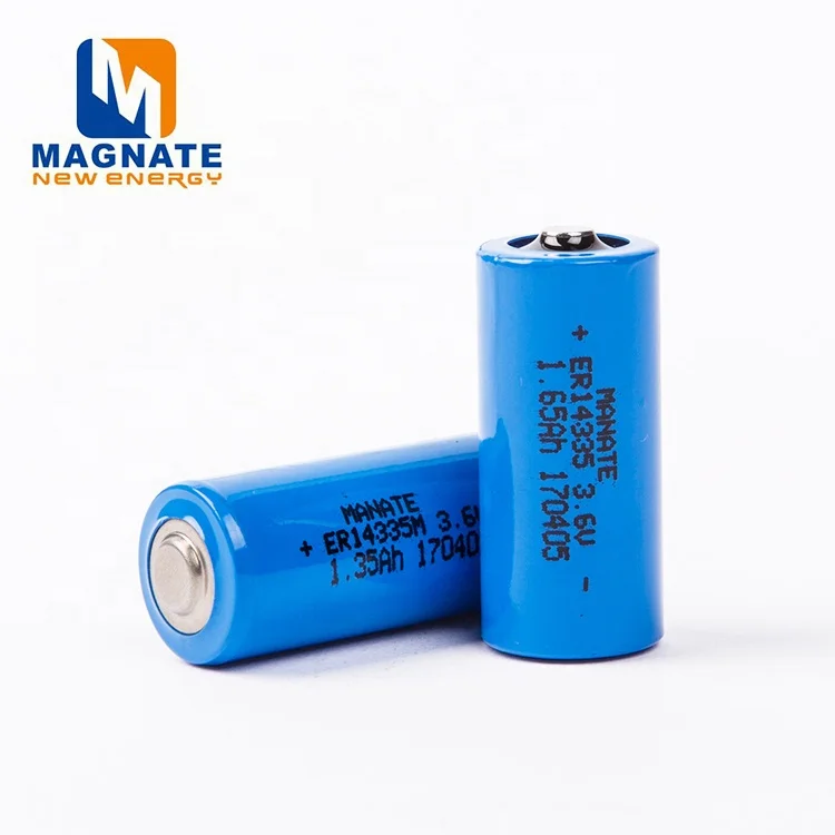 MAGNATE BATTERY ER14335 LiSOCl2 Battery Cell 2/3AA Size 3.6v 1600mah