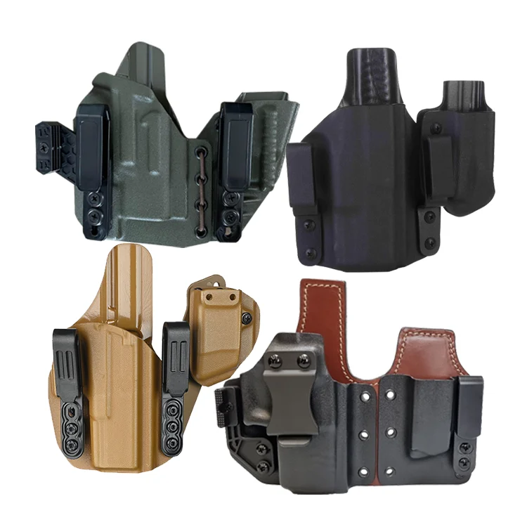 Изготовленный на заказ из углеродного волокна kydex iwb owb сумка для журналов кобура держатель mag