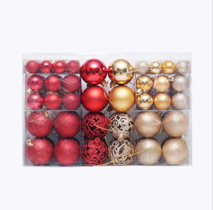 Ready To Ship Plastic Christmas Ball for Christmas Use Christmas Plastic Ball