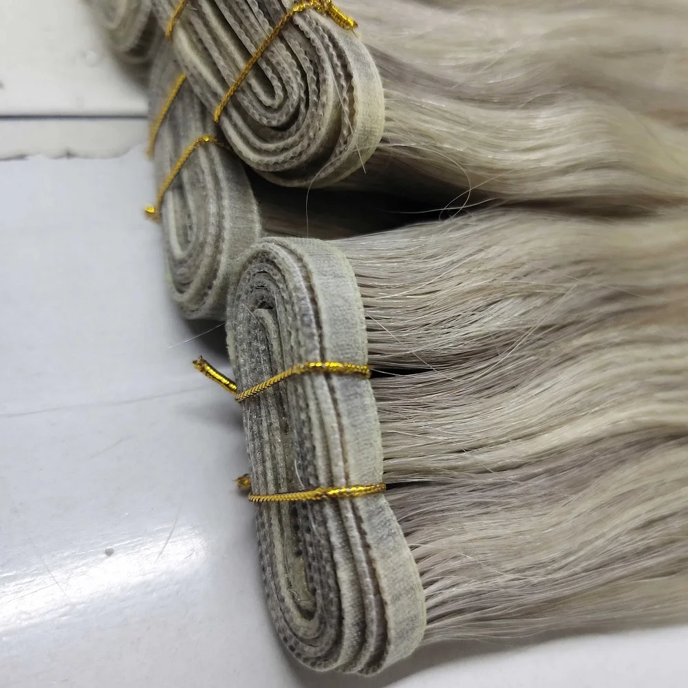 Wholesale Flat Weft Extension Cuticle Aligned Raw Virgin Human Hair Manufacturer Drop Shipping Vendor In China