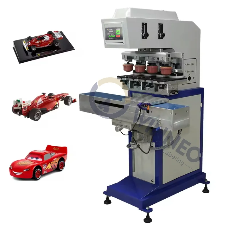 Factory Direct Sale Automatic Multi Color Pad Printer Toy Silicone Rubber Printing Machine