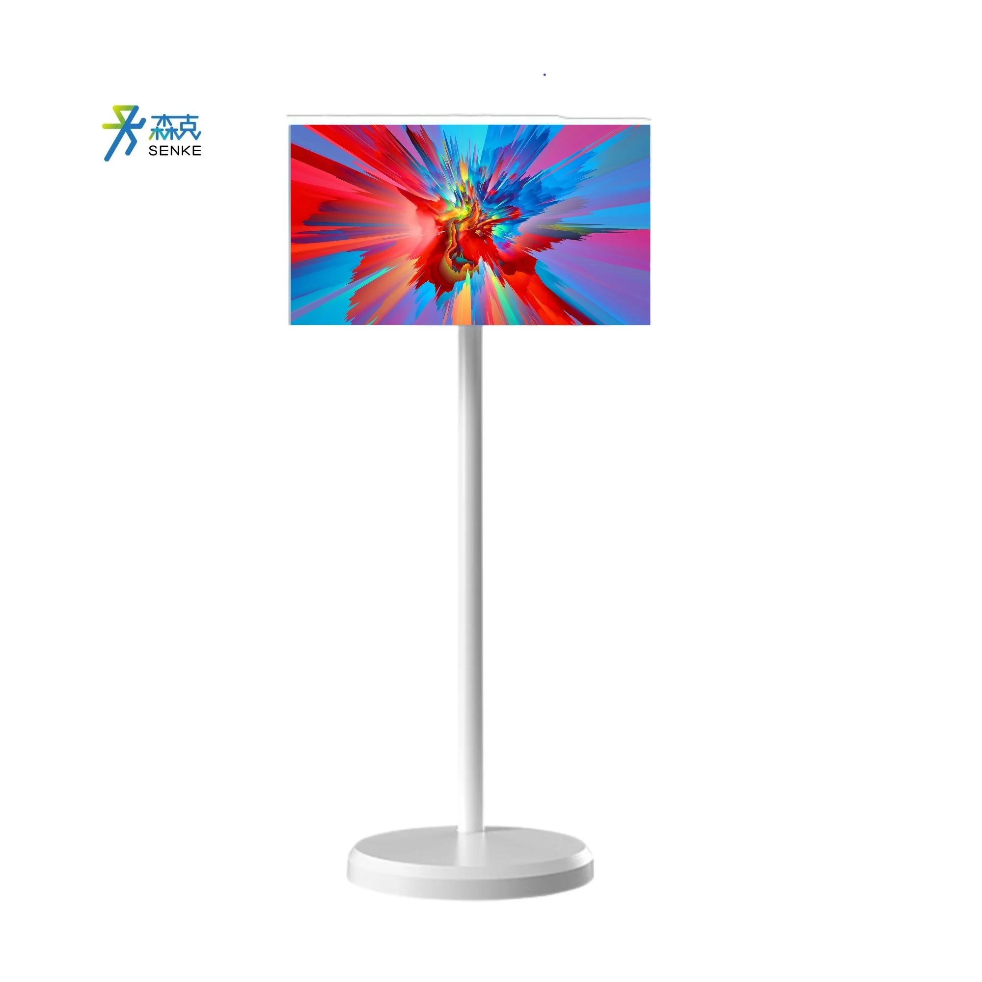 Portable Smart TV Screen  Touch Display IPS Stand Rotate Lifting Stand Wifi USB Smart Online Television TV