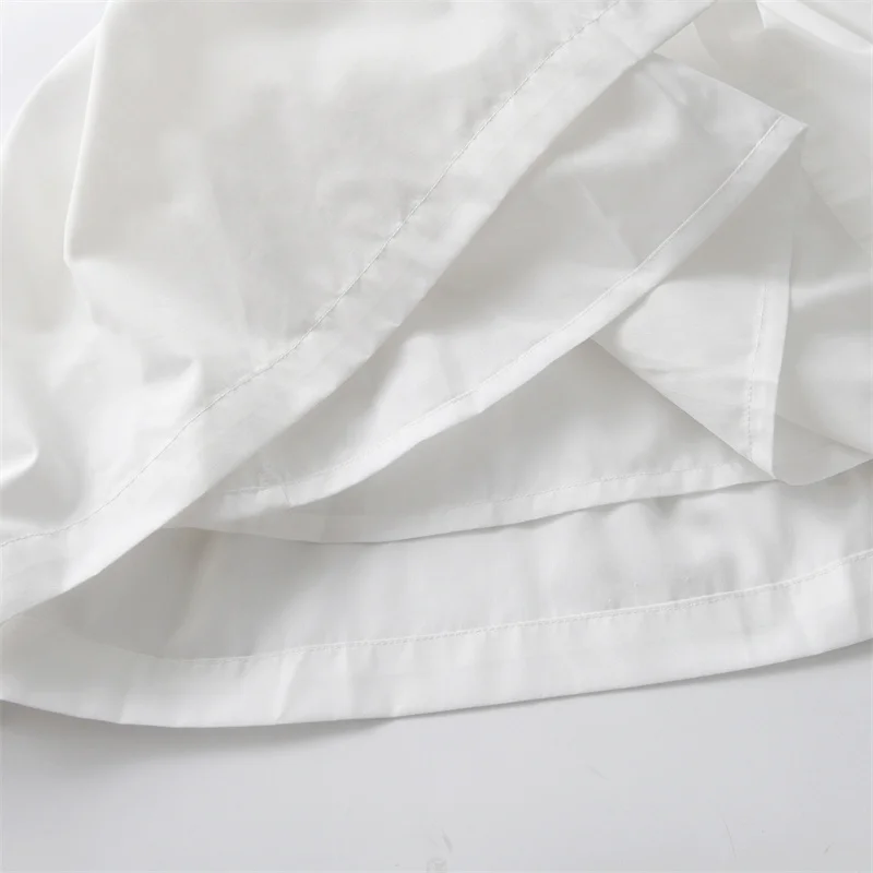 2025 Summer Luxury Custom Handmade White Smocked Peter Pan Collar Dress Baby Girls Boutique Puff Sleeve Smoke Kids Frock