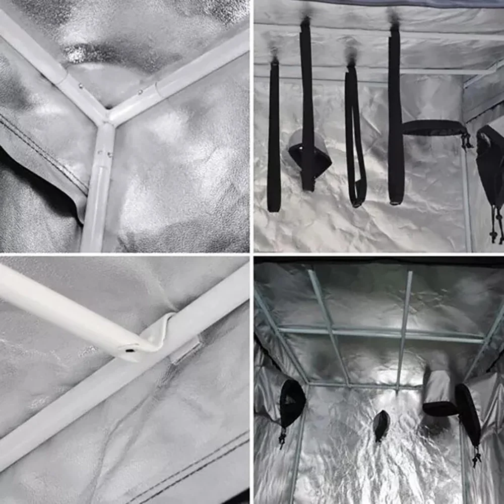 600D Mylar Oxford Cloth 10x5x7 Feet Hydroponic Greenhouse Grow Box 300x150x200cm Indoor Complete Grow Tent
