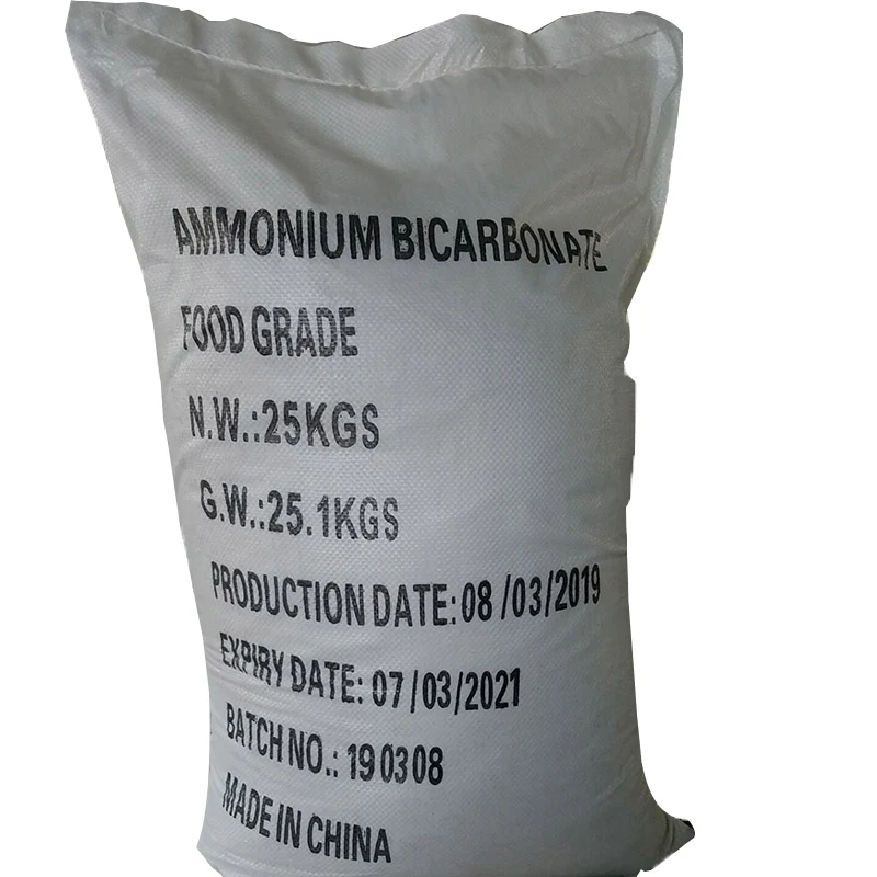 ammonium bicarbonate food grade 25kg NH4HCO3 industry grade