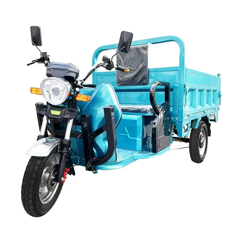 China High Quality Wholesale Electric Cargo Tricycle Heavy Load Open Type Electric Tricycle