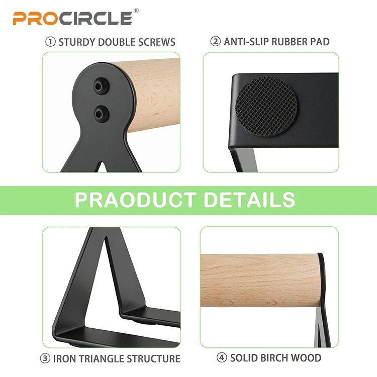 Body Training Power Lifting Dip Station Push Up Stand Parallel Bars/Dip Bars