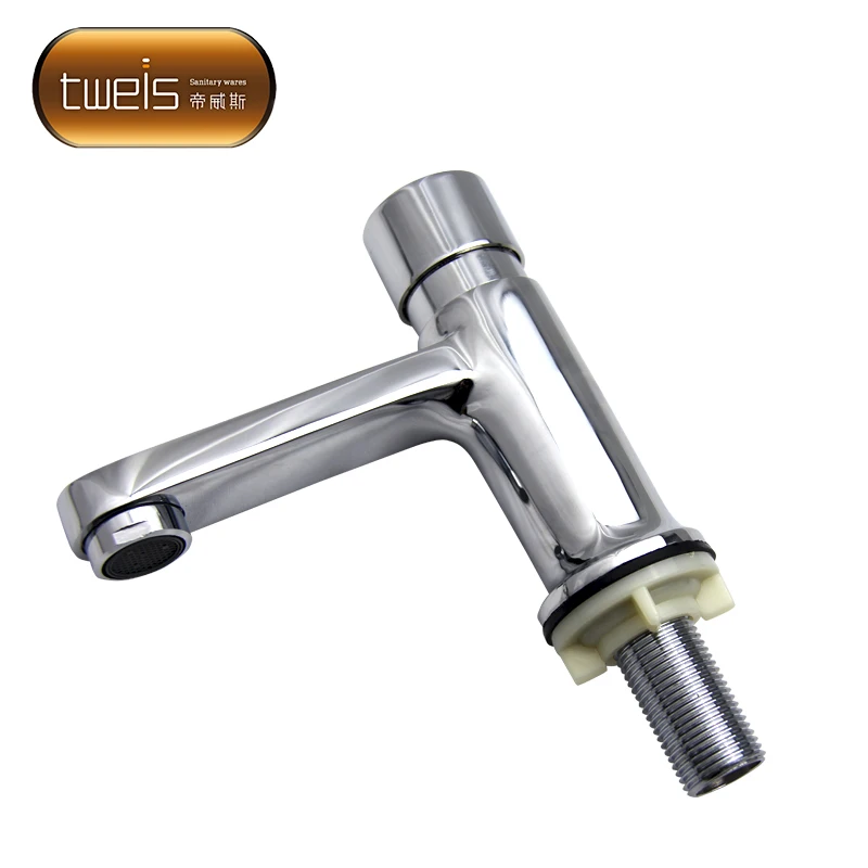 bib cock press time delay waterfall black kitchen thermostatic heater brass sink save water faucet water filter accessories