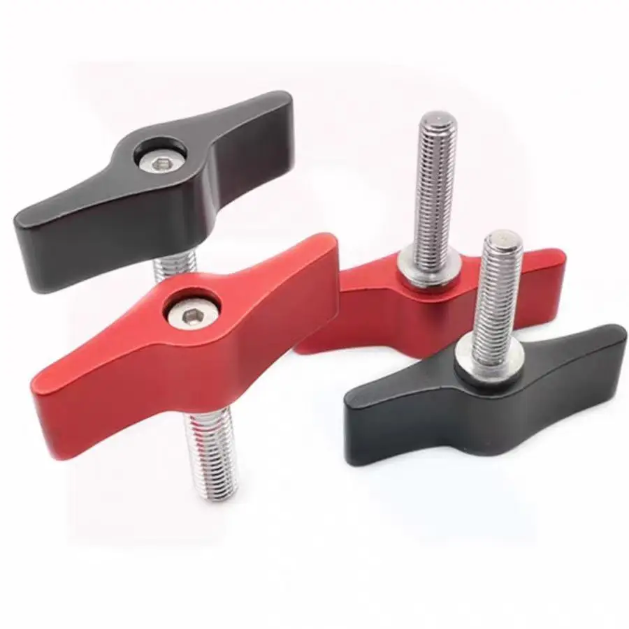Threaded Rotary Knob Adjustable T-Shaped Camera Screw Quick Release Thumb Screw