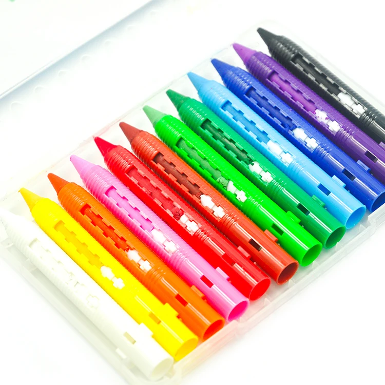12 видов цветов нетоксичные цветные мелки для детского макияжа на Хэллоуин