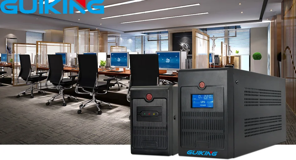 GK 2000VA /1200W Pure Sine Wave UPS Online Uninterrupted Power Supply  home medical for Home Office Computer
