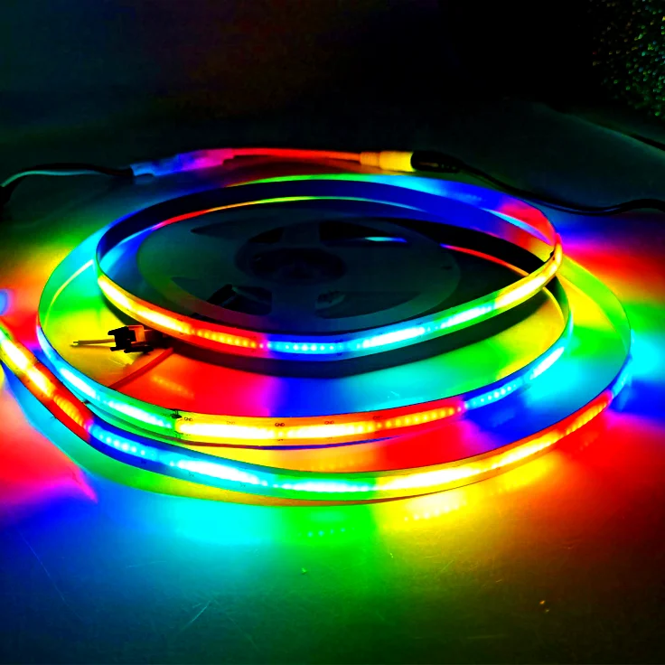 Цифровая Светодиодная лента RGBIC Dreamcolor 12 24 вольт