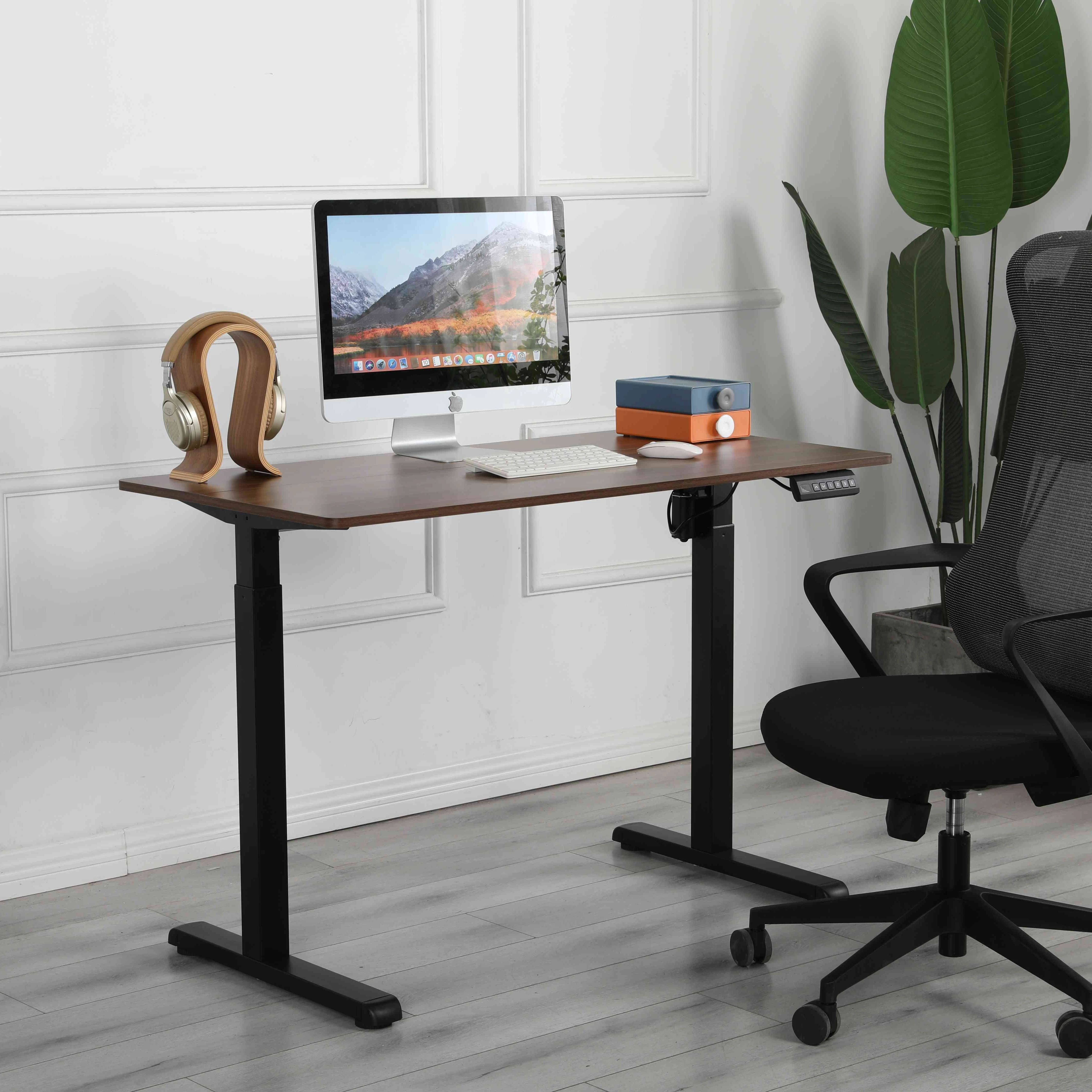 Ada Manufacturer Electric Standing Desk WIth Single Motor Height Adjustable Laptop Computer Table for Office and Home use