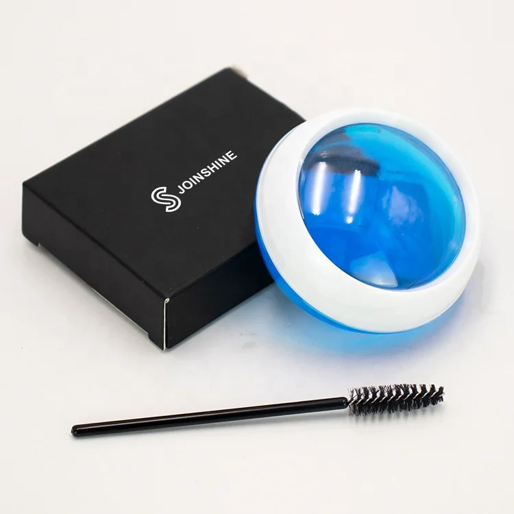blue Brow Freeze Pomade Organic Makeup Gel Eyebrow Styling Soap Gel Kit Eyebrow Wax for Brow Lamination private label