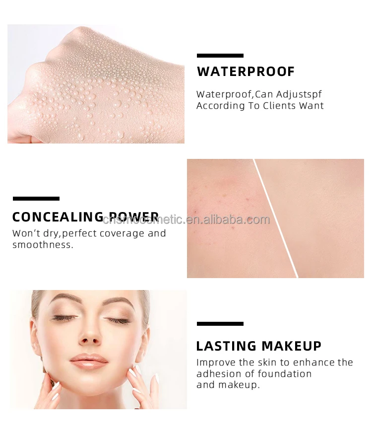 A108 vegan paraben free moisturizing foundation waterproof custom halal matte liquid foundation private label