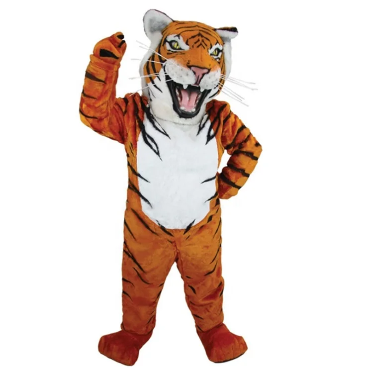N6 Wholesale Muscle Tiger Cartoon Halloween Cosplay Mascot Costumes