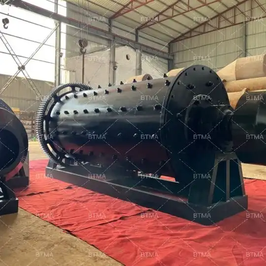 BTMA Factory Hot Sale Low Price 3-5 Tons Per Hour 1200x2400 Ball Mill Grinding Machine