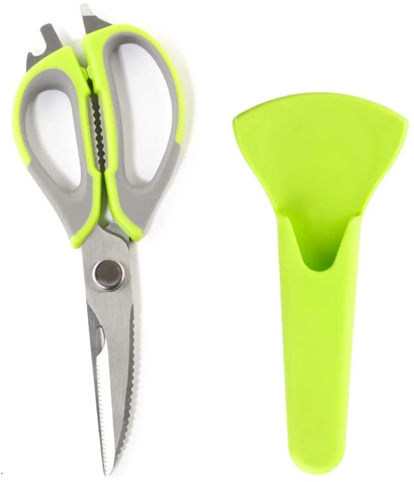 Kitchen Scissors Kitchen Utility Scissors with sheath Kitchen Shears Poultry Shears Premium Heavy Duty Shears