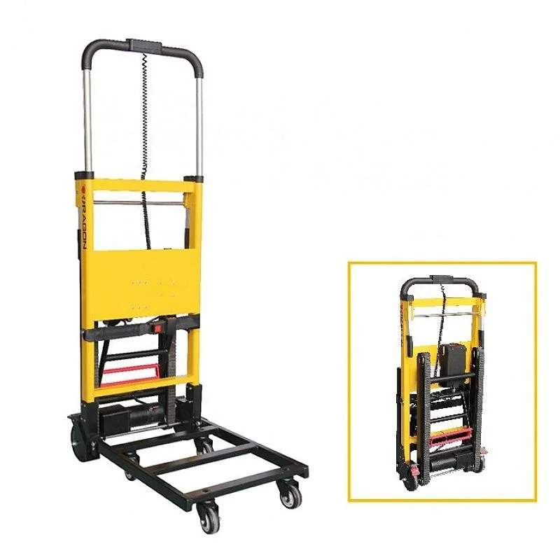 Electric Folding Aluminum Alloy  Stair Climbing Cart Trolley