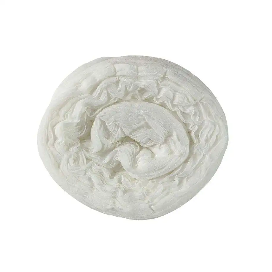 Wholesale Factory Sale Customized Polyester Microfiber Blended Cleaning Refill Fabric Strips Mop Roll Cleaning Floor Material