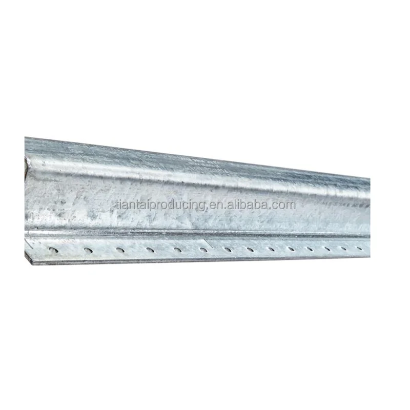 China Manufacture Galvanized Postmaster Steel Fence Posts Metal Fence Line Posts