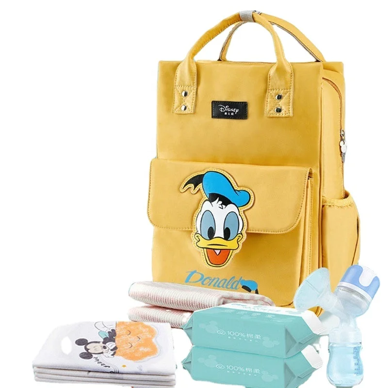 OEM Multi-Function Polyester Water-resistant Adopts Stylish Nappy Bags Mummy Diaper Bag for Baby
