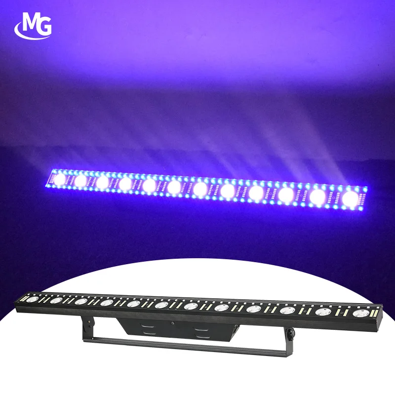 Strobe Beam Wash 3in1 12pcs LED Bar Wall Washer Cyclorama Lights