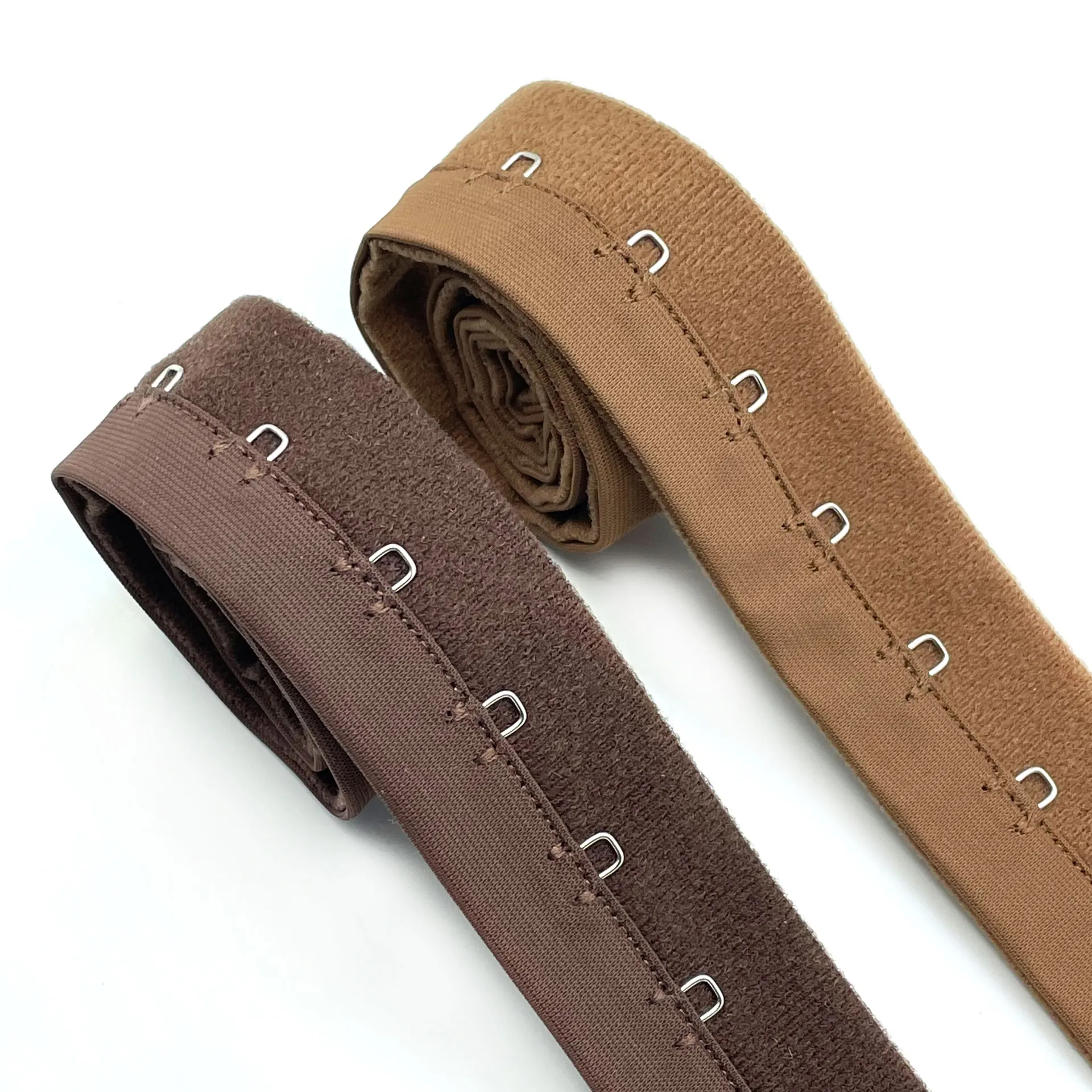 Single row Bra hook and eye tape for corset