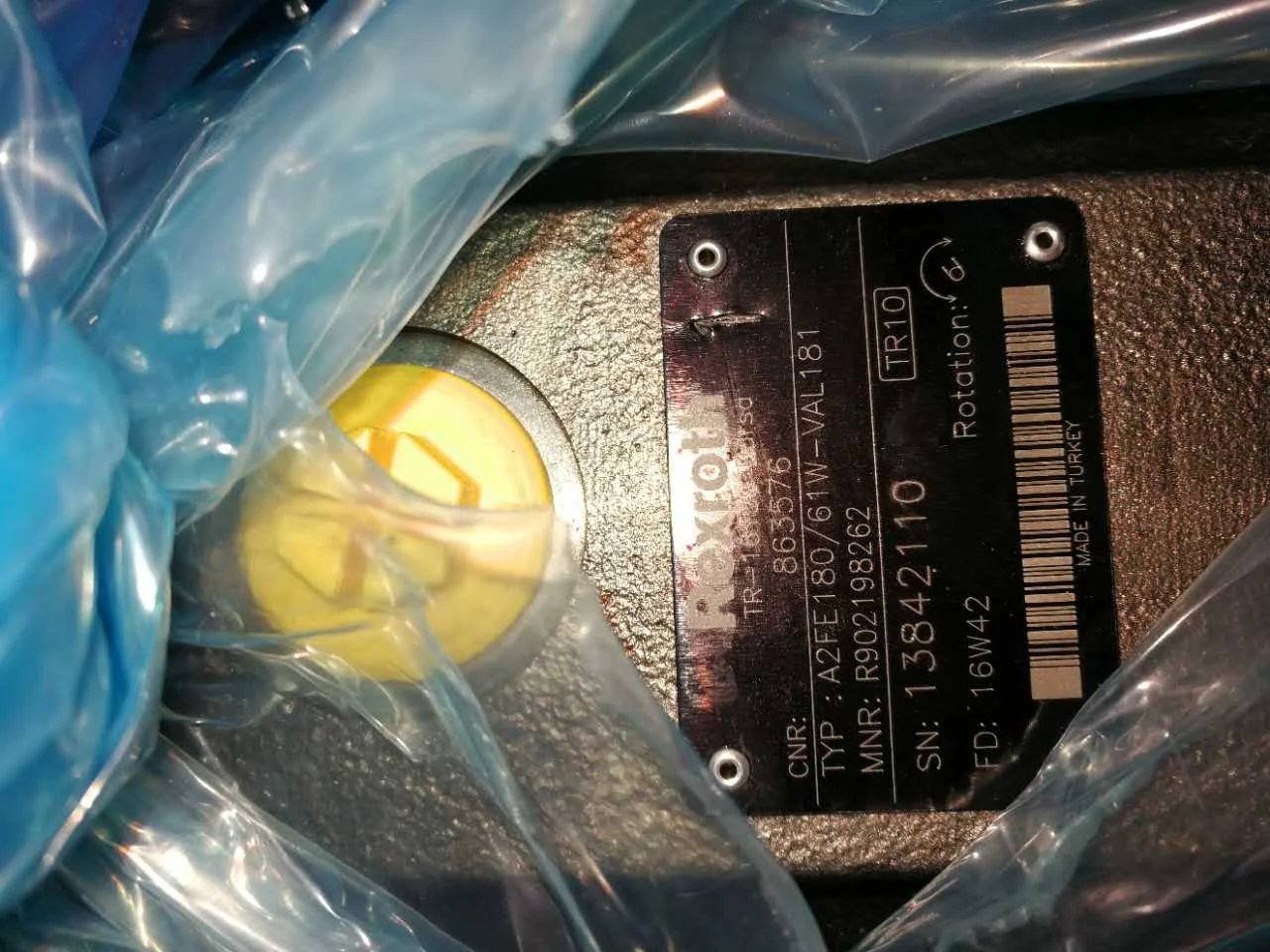 Гидравлический двигатель Rexroth серии A2FE A2FE180/61W-VAL181 R902198262 мотор