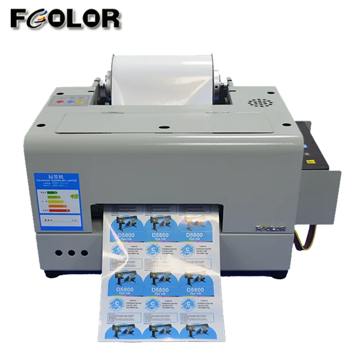 USB Port colors Barcode Printer FC-LP800 for Paper Roll and Adhesive Sticker Printing