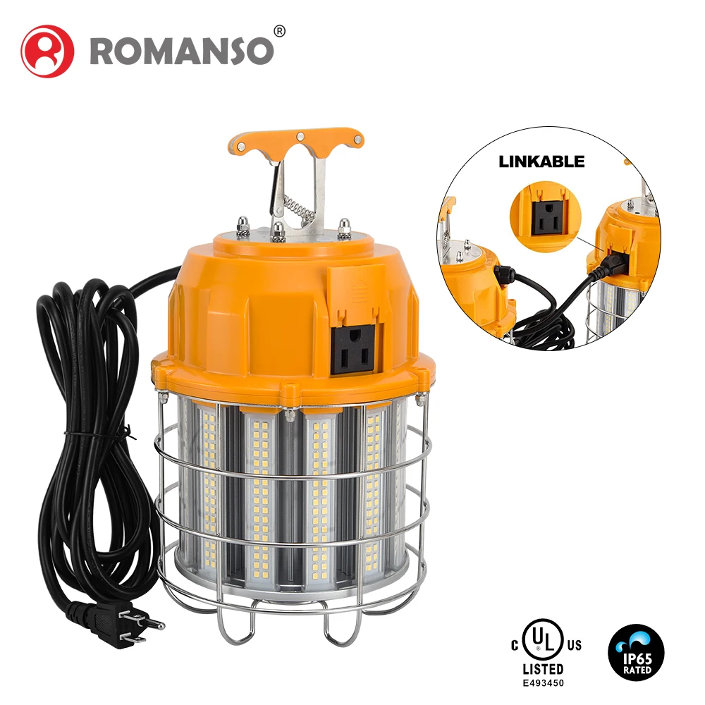No Flicker Hypaethral Instant Operate 60W 150W for Coal Mine Temporary Led Work Light