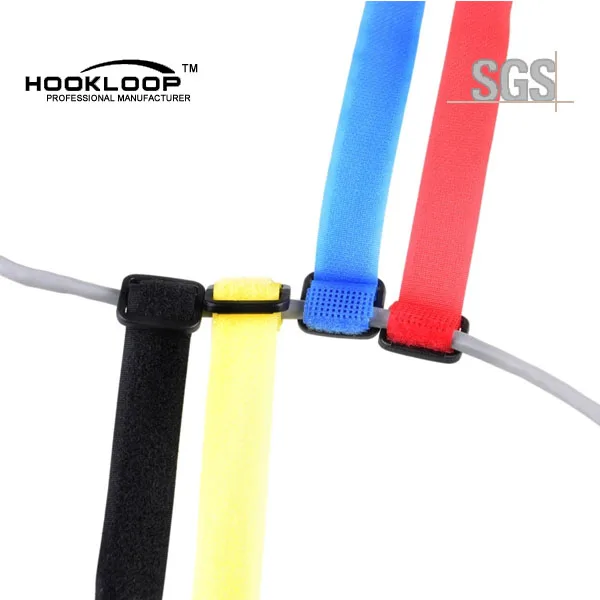 Hot-selling durable and lint-free hook and loop Reusable fastening tape sticking tape Roll tape Shoot hoop and loop