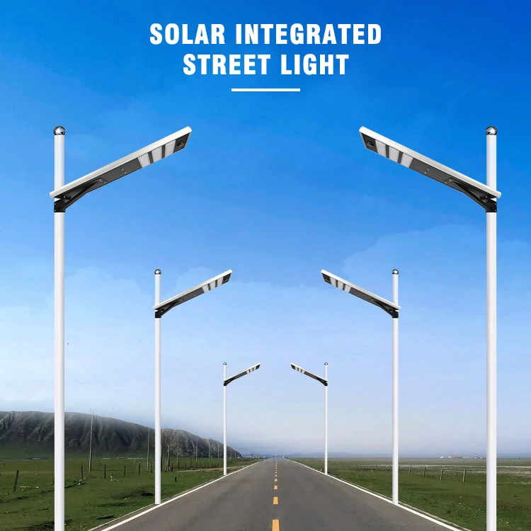 Promotional Sale Outdoor Waterproof Aluminum Integrated Led Solar Street Light