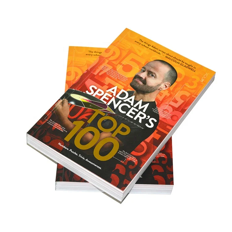 Индивидуальная мягкая обложка Высококачественная печать книг для самостоятельной публикации в