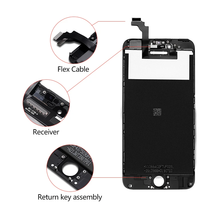 LCD for iPhone 6SP 6S Plus lcds Touch Screen Assembly Replacements for iPhone 6 6s 6 Plus