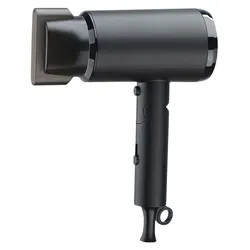 Negative Ions Portable Hair Care 1800w Hair Blower Foldable Hair Dryer For Home Travel