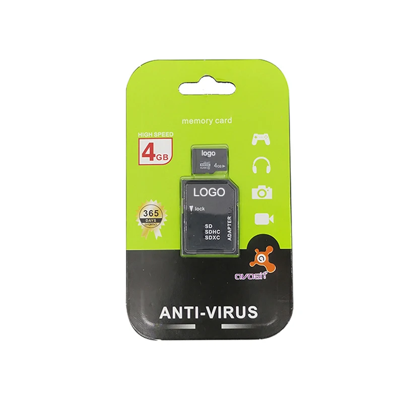 Stable quality real capacity 256GB to 2GB micro memory card TF SD cards for mobile phones camera