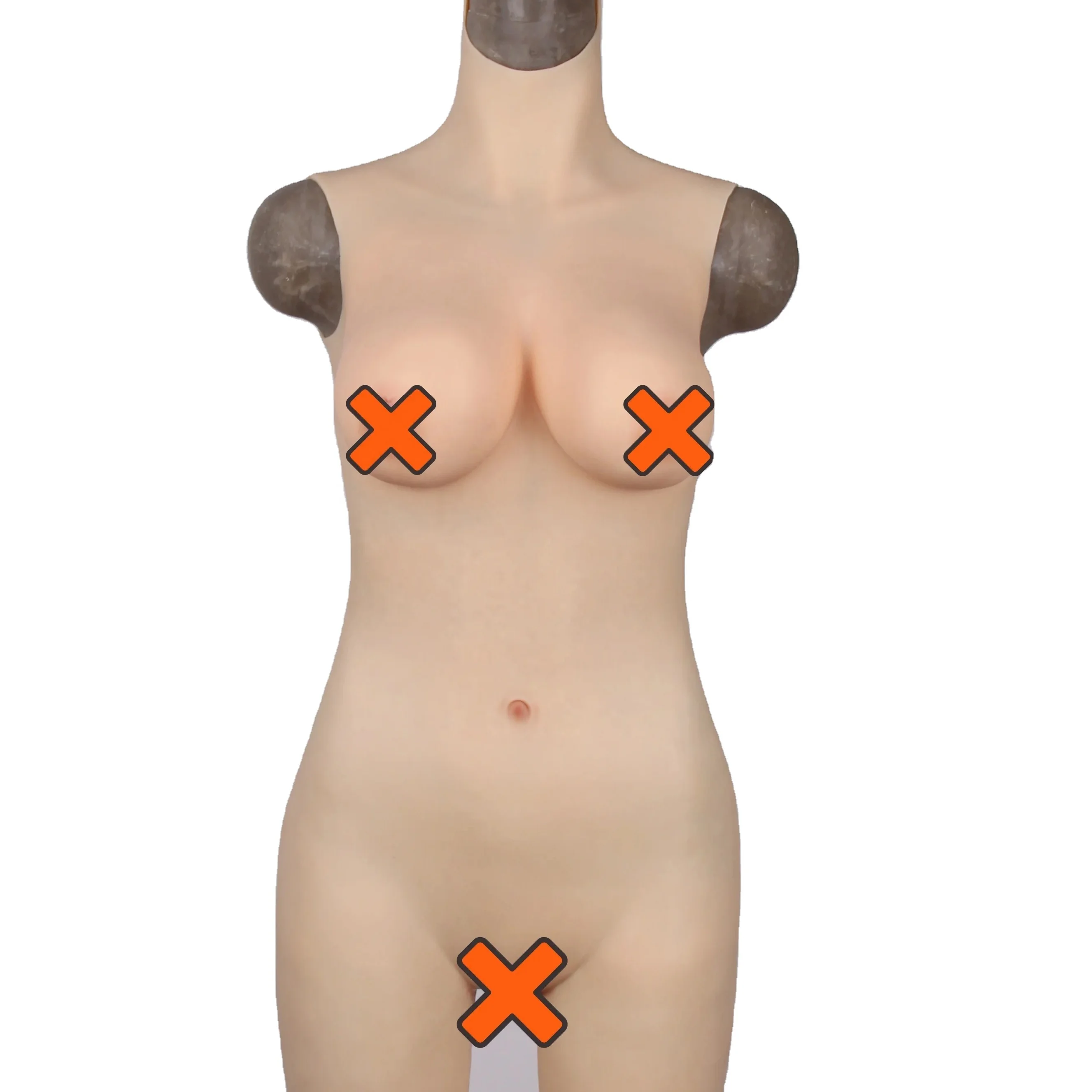 2023 Professional Customization Fake Muscle Suit Female Crossdresser Silicone Artificial Boobs