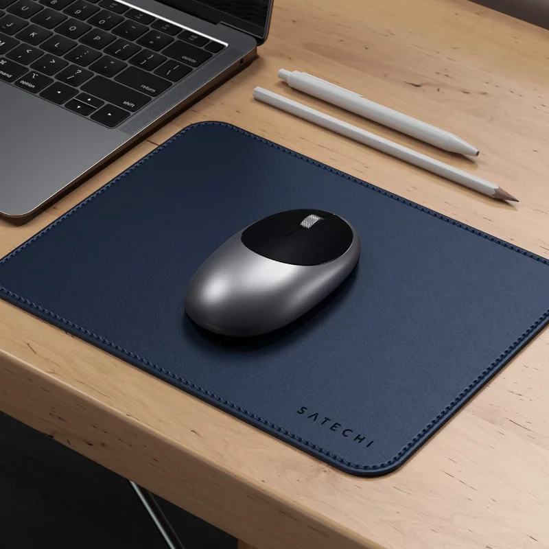 Custom Logo PU Leather Gaming Mouse Pad Easy to Clean Mouse Mat for Office or Home Use for Home or Office